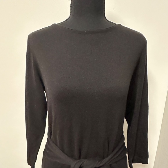 *TOMMY BAHAMA* Black Long Sleeve Dress NWT Size Medium (8-10) - Picture 3 of 11